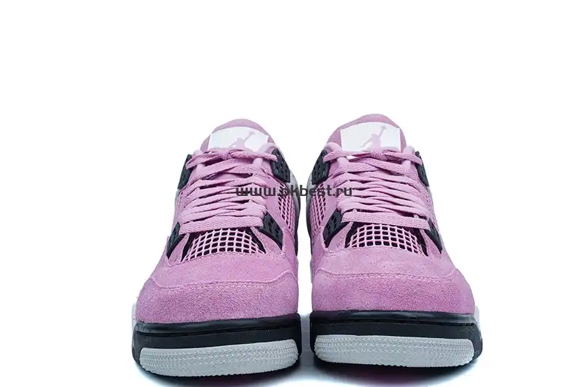 Jordan TO 4 READY PK RETAIL SHIP “Orchid” Air MATERIALS Jordan GOD 0504